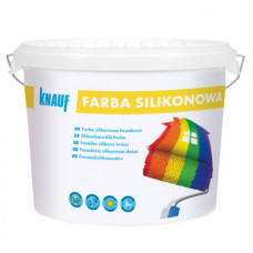 Knauf Farba Silikonowa Fasādes silikona krāsa, bāze A, 10L