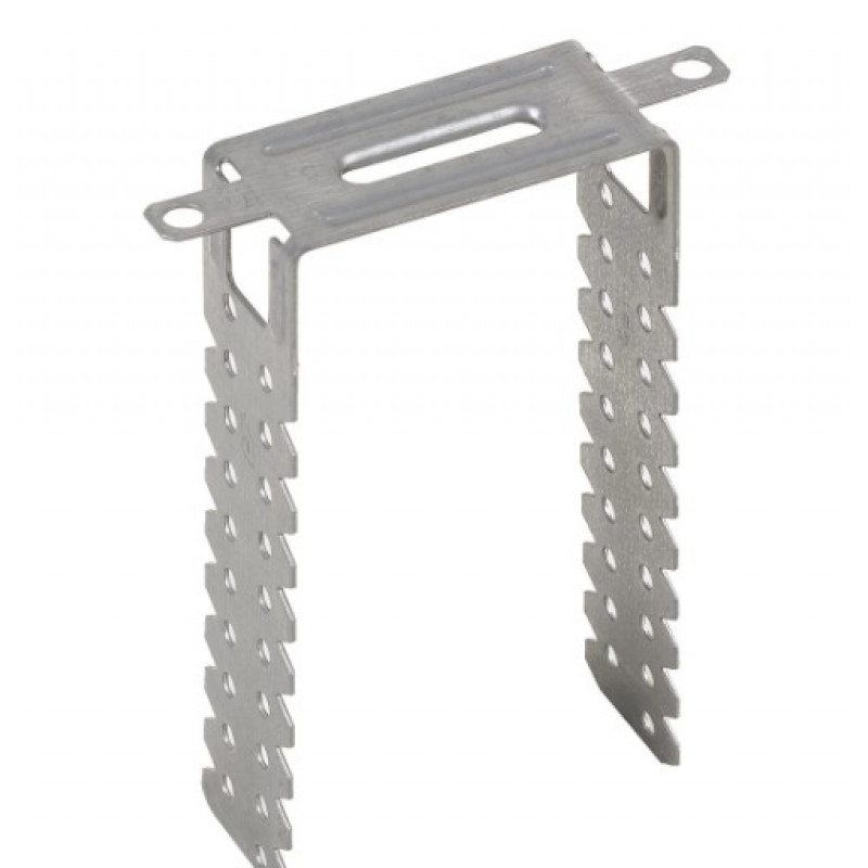 Knauf U veida skava koka latām, 125mm (100gab)