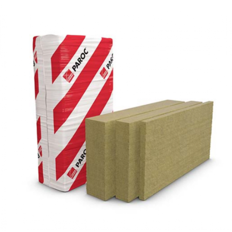 Paroc Linio 80 Nedegošas akmens vates plāksnes fasādes lamellas apmešanai 300x200x1200mm, iepak. 0.72m2