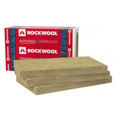 Rockwool Rockton Premium Paaugstināta blīvuma akmens vates plāksnes 160x610x1000mm 146.4m2 palete