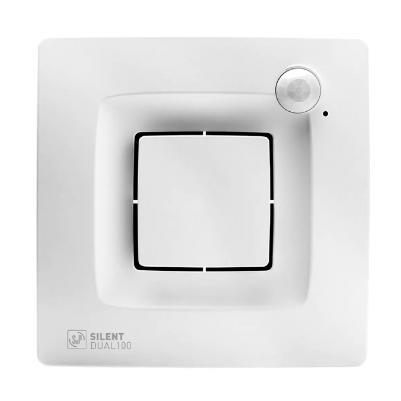 Soler&Palau Silent Dual 200 ventilātors ar kustības un mitruma sensoru