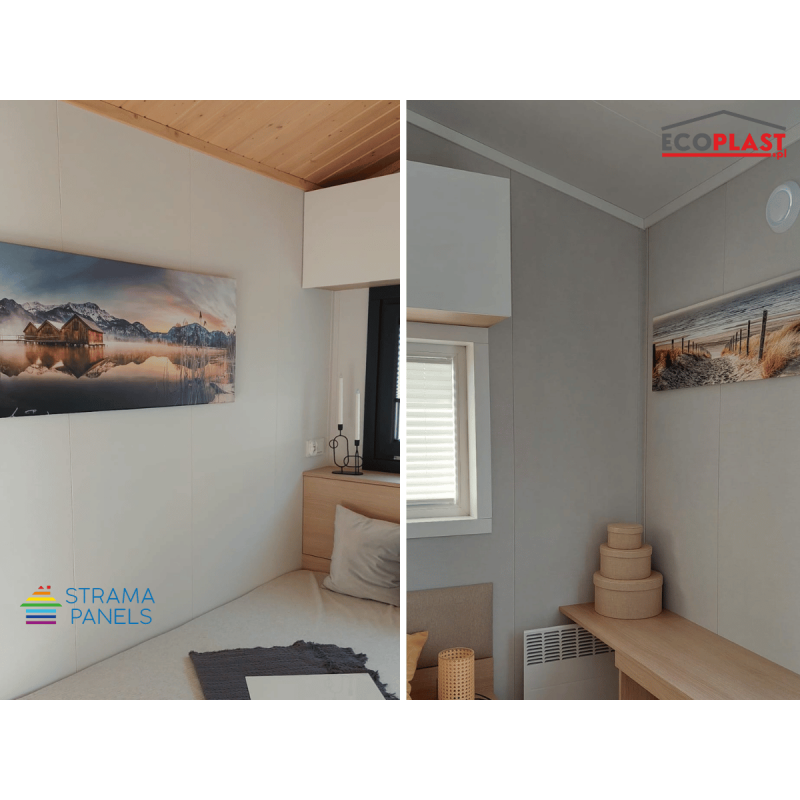 Strama Panels sienas panelis 2800x600 White G PP A