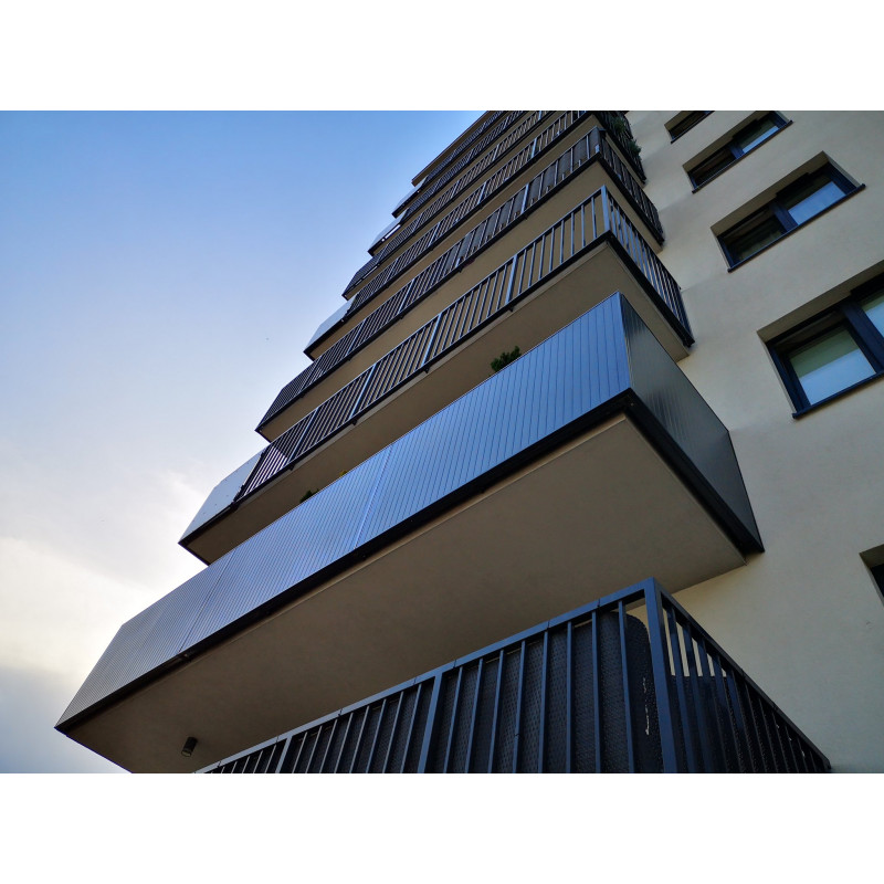 Strama Panels Alumīnija paneļi, Antracīts 1-6.7m