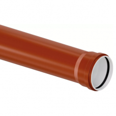 Uponor Infra Ultra Classic Ārējās kanalizācijas caurule ar uzmavu, SN8, DN250mm, 3m
