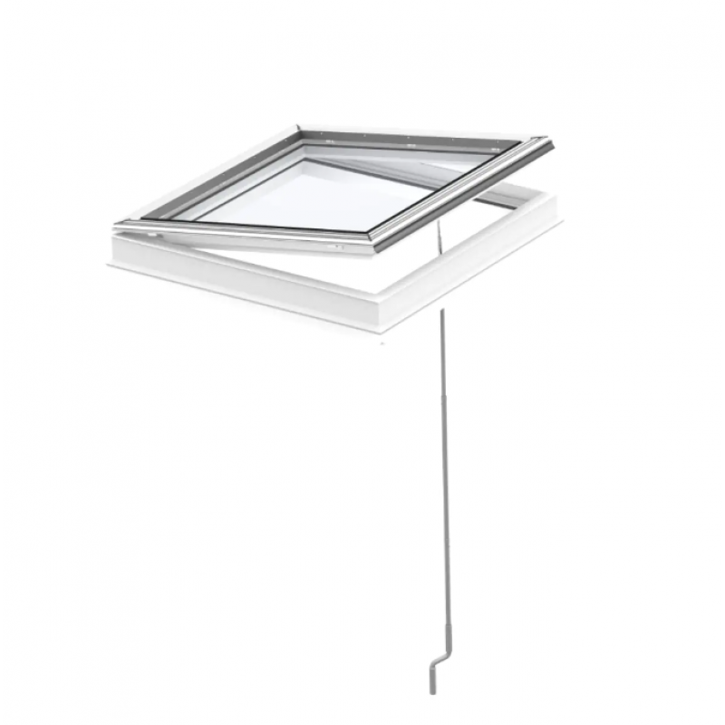 Velux Virsgaismas loga pamatne, ar manuālu vadību CVP 0073U, 60x60cm