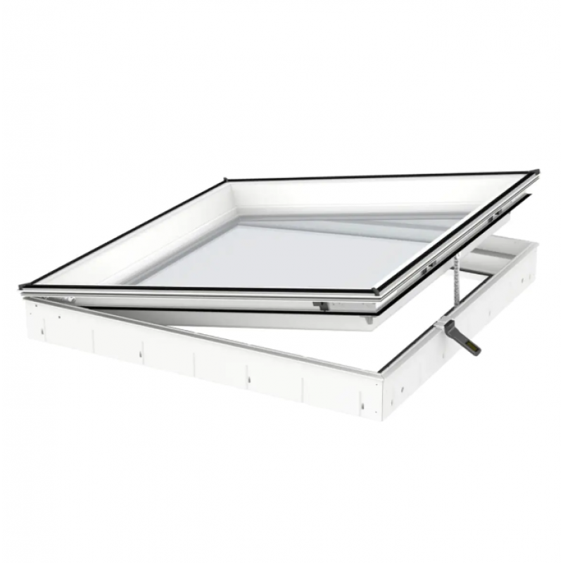 Velux Virsgaismas loga pamatne, ar elektrisku vadību, divkameru logiem CVU 0225Q, 150x120cm