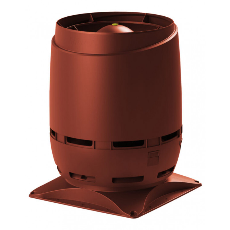 Vilpe 250S 400x400 FLOW Izplūdes ventilācijas izvads, sarkans