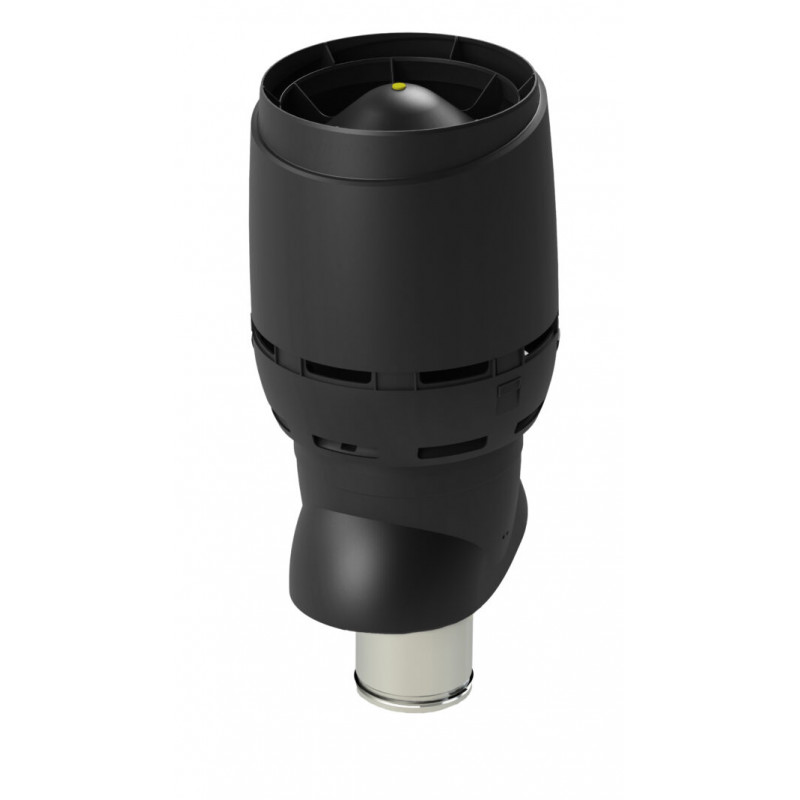 Vilpe 160P /IS/500 FLOW XL ventilācijas izvads, melns